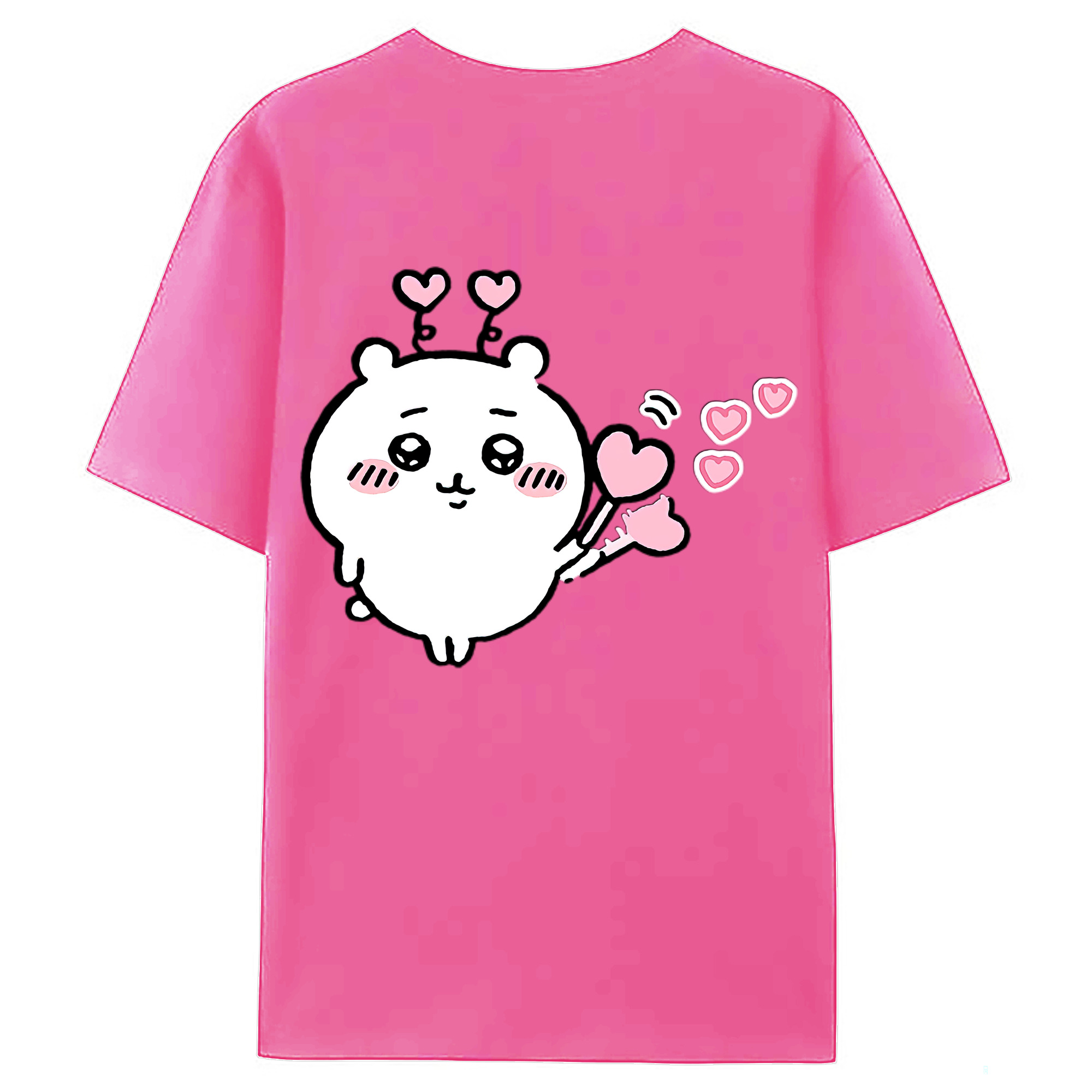 （画像用） ちいかわ ちいかわ Chii-kawa chiikawa レディース半袖Tシャツ(バックプリント)